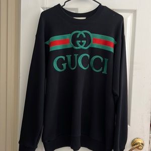 Gucci crew neck sweatshirt
